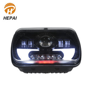 Proyector <span class=keywords><strong>de</strong></span> <span class=keywords><strong>ojo</strong></span> <span class=keywords><strong>de</strong></span> Ángel para coche, accesorios DRL automáticos, faro cuadrado <span class=keywords><strong>de</strong></span> 7 ", Lámpara <span class=keywords><strong>de</strong></span> trabajo Led, faro <span class=keywords><strong>de</strong></span> trabajo automático <span class=keywords><strong>de</strong></span> doble haz amarillo y blanco - Product Image 6