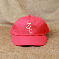 Casquette de baseball décontractée à 5 panneaux en coton pur, broderie personnalisée du logo de la marque, visière courte