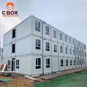 Cbox Venta al por Mayor de Viviendas Prefabricadas Modulares para Trabajadores, Edificios de Oficinas para Obras de Construcción, Casa Contenedor de Fácil Montaje y Empaque Plano - Product Image 3