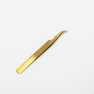 45 75 Graden Slanke Dunne Rechte Volume Wimperpincetten Private Label Sterke Grip Pincet Vezelpunt Op Maat Gemaakte Wimperverlenging Pincetten - Product Image 2