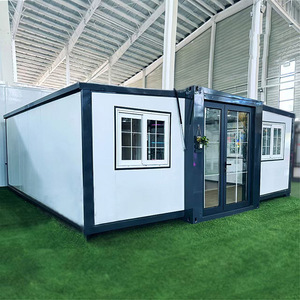 Casas de contenedores móviles prefabricadas de lujo de 20 pies y 40 pies, plegables y expandibles, hechas de panel sándwich para uso en centros comerciales y hoteles de oficina - Product Image 3