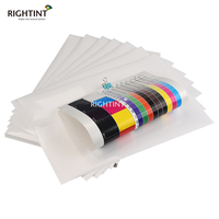 A3 + Taille Blanc Brillant PP Vinyle Adhésif Autocollant Impression Numérique Étanche Scratch-Off Caractéristique