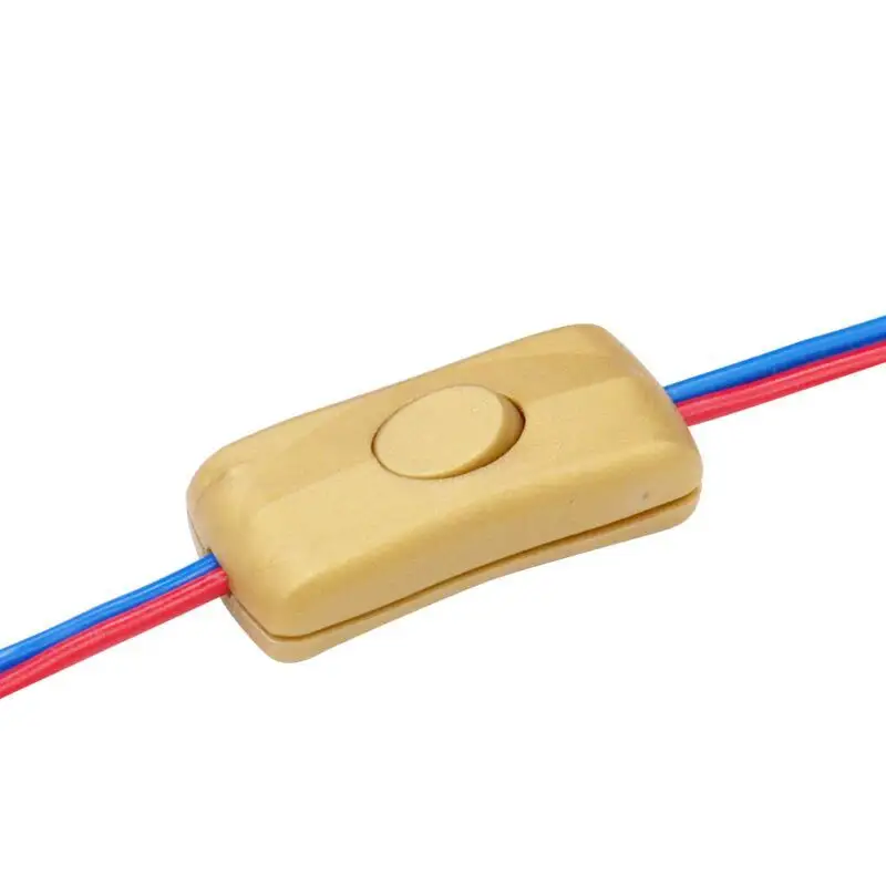 Sıcak satış hızlı kolay kablolama Push Button kordon hattı anahtarı Led aydınlatma için