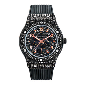 Reloj de Hombre Multifuncional de Alta Gama con Incrustaciones de Diamantes, de Silicona, Resistente al Agua y a la Moda - Product Image 6