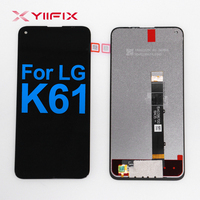 Layar LCD Ponsel Yiifix untuk LG K61 LCD Berkualitas Tinggi 1:1 Pengganti Layar yang Tepat untuk Toko Perbaikan & Distributor Grosir