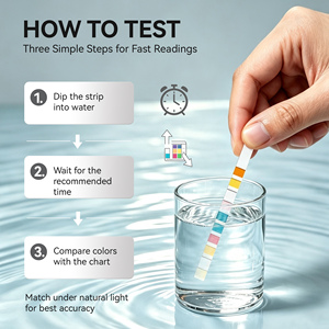 Großhandel 10-in-1 Schwermetall-Wassertestkits Cu/Fe/<span class=keywords><strong>Mn</strong></span>/Hg/Ca/Cr/Zn/Mg/Pb/Cd Wasserteststreifen für den Heimgebrauch - Product Image 3