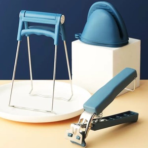 Anti Scalding Dish Tongs Heat Resistant Plastic Kitchen <b>Tool</b> Set For Bowl Plate Casserole Lifting <b>Safe</b> Handling - Product Image 1