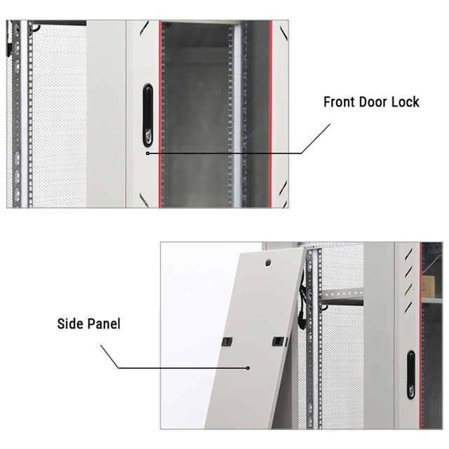 19-inch Floor Standing DDF Network Cabinet Server Rack 18U 22U 27U 32U 37U 42U 47U Data Center