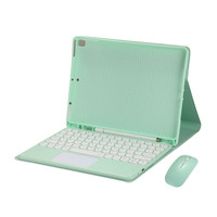 Grosir Keyboard dengan Trackpad multi-sentuh nirkabel tempat pensil bawaan casing Keyboard penyangga lipat untuk iPad Pro11 12.9 13 inci
