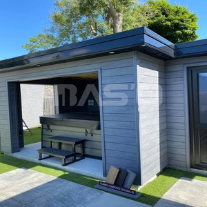 Revestimiento <span class=keywords><strong>Interior</strong></span> y Exterior 3D WPC Compuesto de Madera y Plástico Impermeable Ecológico Resistente a la Intemperie Panel de Pared para Privacidad Exterior - Product Image 3