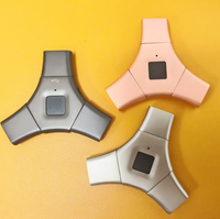 Nuevo Pendrive Multifunción 3 en 1 de Metal con Huella Dactilar, Alta Velocidad, 64 GB, 128 GB, 256 GB, 512 GB, Unidad Flash USB OTG