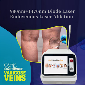Coagulateur laser veineux intraveineux EVLT 980nm 1470nm pour la coagulation vasculaire, laser EVLA pour la phlébologie - Product Image 4