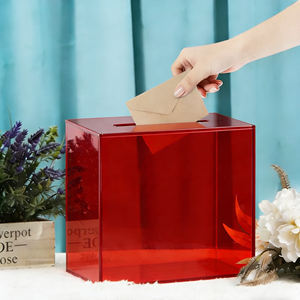 Caja de Opiniones Transparente Personalizada - Herramienta Interactiva y Divertida para Bodas, Eventos, Comentarios de Comercios y Loterías - Product Image 3