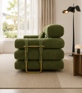 Mufang New Compressed Tires <b>Sofa</b>, <b>Bed</b> Compressed Box Packaging Sand Modern Living Room Recliner - Product Image 3