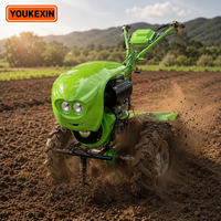 Motocultor de Gasolina de Gran Potencia con Transmisión por Engranajes, 14HP 16HP, Tanque de Combustible de 3.6L, Multifuncional, para Rusia y Ucrania, Proveedor Confiable