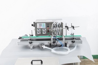 Remplisseuse de liquides automatique LK-4DCL à 4 têtes à entraînement magnétique, zéro fuite