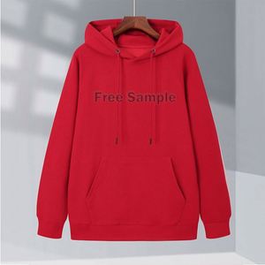 Sweat-shirts et pulls à capuche gris épais 400 GSM, 5XL, en coton épais, avec impression en relief, anti-plis, personnalisables - Product Image 2