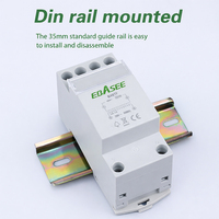 Transformador de timbre de anillo para riel DIN EBASEE 24VA 20VA 15VA AC 230V 220V 8V 12V 24V