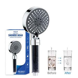 Filtro de Ducha Cromado ZMC Anticaída de Cabello y Cuidado de <span class=keywords><strong>la</strong></span> Piel, Cabezal de Ducha Filtrante Portátil <span class=keywords><strong>para</strong></span> Filtrar Cloro y Metales - Product Image 4