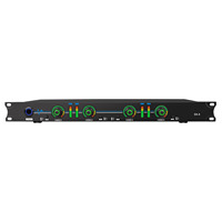 Processeur de signal DSP D4.4 Biner 4 entrées 4 sorties pour la restauration de la qualité sonore, suppression numérique du bruit de rétroaction, processeur de signal pour haut-parleurs