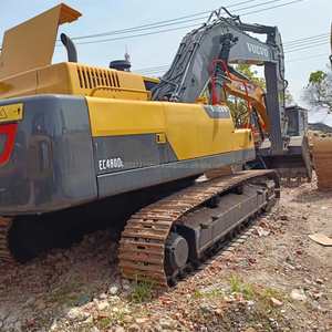 Excavatrice sur chenilles hydraulique VOLVO EC480DL d'occasion, fabriquée en Suède, en stock - Product Image 5