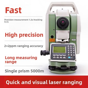 เครื่องวัดมุมแบบ Total Station/กล้องธีโอโดไลต์/เครื่องวัดความเร็วแบบอิเล็กทรอนิกส์ รุ่น FIFO RTS112SR10+ ความแม่นยำ 2 นิ้ว ระยะวัด 1000 เมตร แบบไม่ใช้ปริซึม  พร้อมอินเทอร์เฟซภาษาสเปน รุ่น RTS112S ยี่ห้อ Suzho - Product Image 3