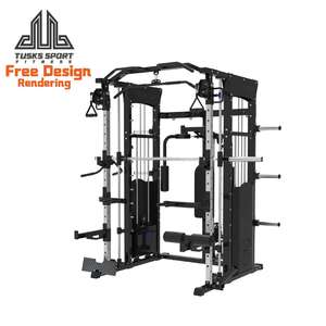 Máquina Smith Multifuncional Comercial, Entrenador Funcional, Power Rack, Equipo de Gimnasio para Uso Profesional - Product Image 1