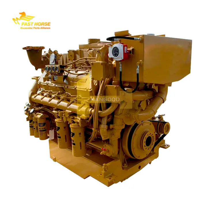 Hangood Original New C3412 Diesel Engine Assembly For Caterpillar C3412C Boat Engine Assy