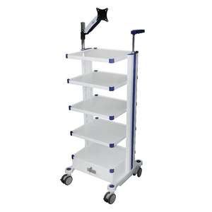 Chariot médical multifonctionnel OEM de haute qualité, chariot intégré pour instruments laparoscopiques, chariot d'endoscopie hospitalier - Product Image 6