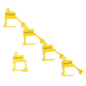 Z TOWER Plastic Security Padlock Seals <strong>Electric</strong> <strong>Meter</strong> Seals Numbered Security <strong>Tags</strong> - Product Image 2