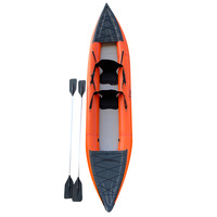 Canne à pêche gonflable en plein air pour 2 personnes, accessoire pour Kayak
