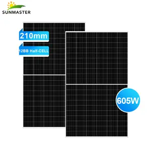 half cellHigh conversion photovoltaic 144cells half cell 300w 320w 450W 5bb MBB 12BB Mono energy paneles solares Power Station