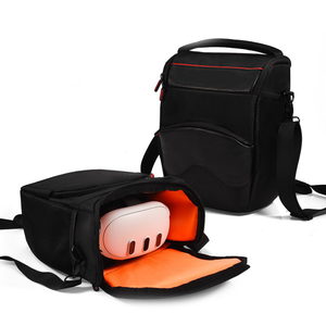 Estuche de transporte, bolsa de almacenamiento para Meta Quest3/Quest2/Pico4/<span class=keywords><strong>PS</strong></span> <span class=keywords><strong>VR</strong></span>, accesorios para auriculares, <span class=keywords><strong>gafas</strong></span>, bandolera de un solo hombro - Product Image 2