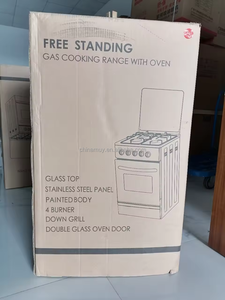 High Quality Smart Freestanding <strong>Oven</strong> With Gas <strong>Hob</strong> Stainless Steel 4 Gas Burners Cast Iron <strong>Pan</strong> Support Gas Stove - Product Image 6