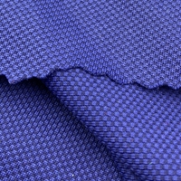 Conception OEM coupe sèche 170gsm tricot chaîne hacci check polyester tricoté jersey sport tissu pour vêtements