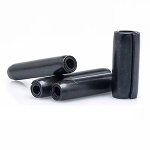 Goupilles à ressort droites DIN 7343, oxyde noir, goupilles à ressort en spirale laminées, goupilles parallèles à ressort fendues - Product Image 3