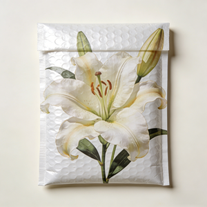 Bolsa de Envío Acolchada de Polietileno 28*42 1. Papel Grueso Blanco Reciclable Ecológico con Impresión Personalizada de Origen - Product Image 2