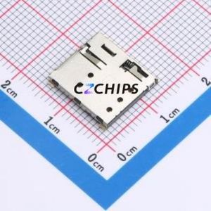 NANO-<b>SIM</b>-500 <b>SIM</b> <b>Card</b> Connector SMD Connector Self-Return Type Nano <b>SIM</b> <b>Card</b> <b>Card</b> <b>Holder</b> 1.37mm - Product Image 1