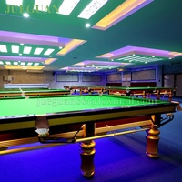 Vente chaude Style Russe 12FT Standard Activités Professionnelles Snooker Billard Table Solide Snooker Table pour La Russie