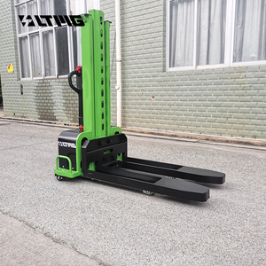 LTMG 300kg 500kg 700kg 1000kg 1 ton Lithium Batterij Zelfladende Draagbare Heftruck Elektrische Zelfladende Stapelwagen Te Koop - Product Image 3