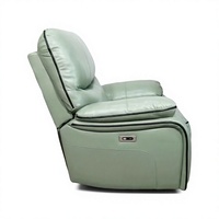Canapé électrique confortable en cuir véritable pour salon, fauteuils inclinables de massage Haven