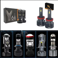 Ampoule de phare à Led D4S D3S Projecteur de phare à Led Len Led Car H4 H15 H7 H11 Phare