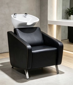 Modern Hair Therapy Shampoo Chair Massage Portable Shampoo Basin Spa Headspa Chair Bed <b>Table</b> for Home Salon Use - Product Image 2