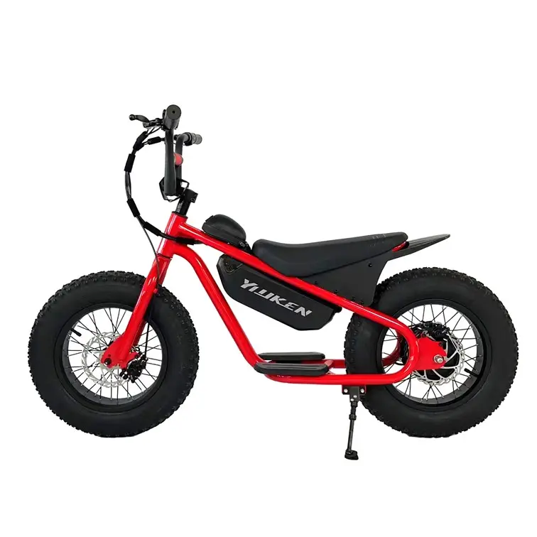 Sepeda listrik anak-anak, pit lipat listrik lemak 48V 2023 W 13ah16inci baru 500 sebagai hadiah