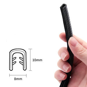 CS segel pintu mobil, Weatherstrip bentuk U dekorasi pintu mobil pabrik - Product Image 6