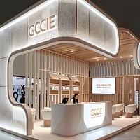 Stand d'exposition moderne MEGA, assemblage modulaire pour boutique éphémère, centre commercial, événement, spectacle