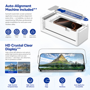 ฟิล์มกระจกนิรภัยใส HD ติดตั้งง่าย สำหรับใช้ในร้านค้า สำหรับ <span class=keywords><strong>iPhone</strong></span> 18 <span class=keywords><strong>Pro</strong></span> <span class=keywords><strong>Max</strong></span> 17 16 15 <span class=keywords><strong>14</strong></span> - Product Image 3