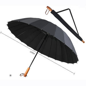 Chuvaband ร่มกันลมสุ<span class=keywords><strong>ด</strong></span>หรู26นิ้ว24K พร้อมโลโ<span class=keywords><strong>ก</strong></span>้ที่<span class=keywords><strong>ก</strong></span>ำหนดเองขายส่งที่จับไม้สำหรับ<span class=keywords><strong>ก</strong></span>ารโฆษณาแบบท่องเที่ยวและฝน - Product Image 6