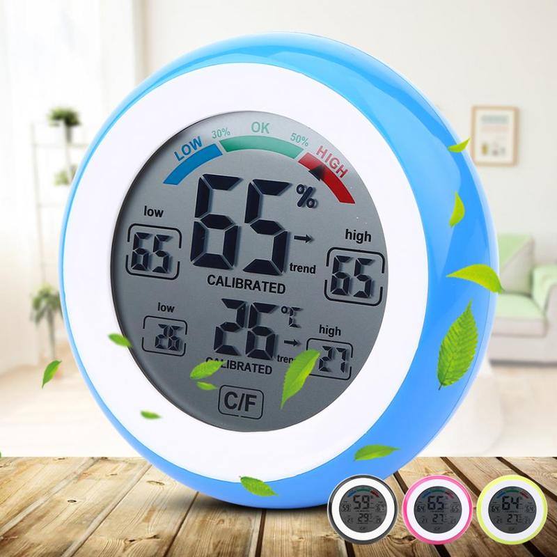Household Digital LCD Thermometer Touch Screen