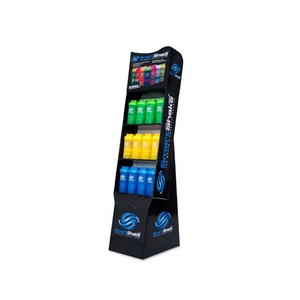 ชั้นวางแสดงสินค้าเครื่องดื่มแบบพับได้สำหรับวันประกาศอิสรภาพ ทำจากกระดาษลูกฟูก สำหรับวางบนพื้น - Product Image 1